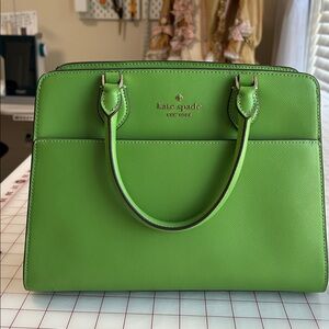 Kate Spade Green Satchel